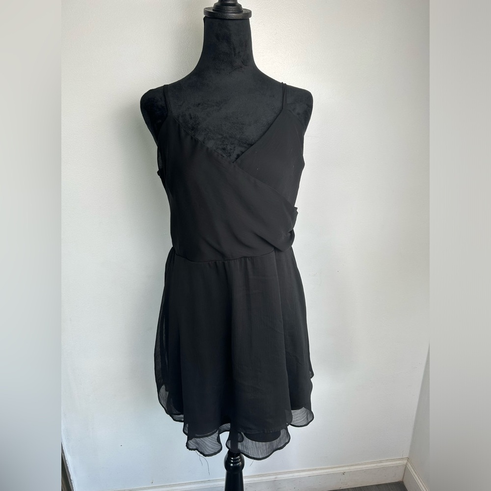Lily Rose Women Black Casual Dress XXL